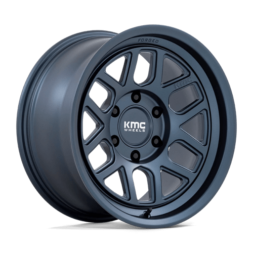 KMC | KM446 MESA FORGED MONOBLOCK | 17.0x8.50 | 6X135 | 0 | METALLIC BLUE