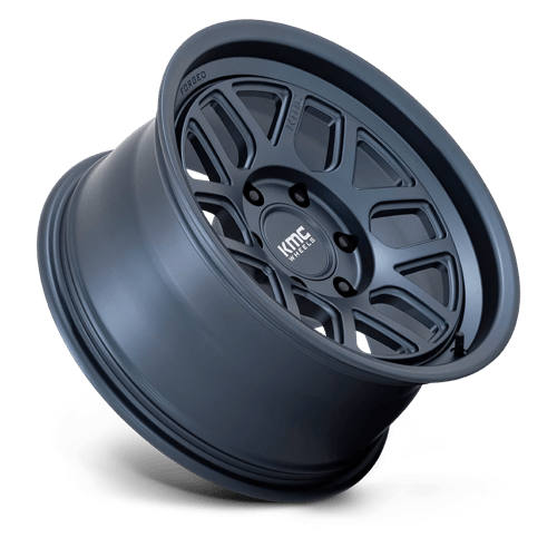 KMC | KM446 MESA FORGED MONOBLOCK | 17.0x8.50 | 6X135 | 0 | METALLIC BLUE
