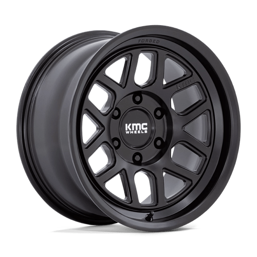 KMC | KM446 MESA FORGED MONOBLOCK | 17.0x8.50 | 6X139.7 | -10 | SATIN BLACK