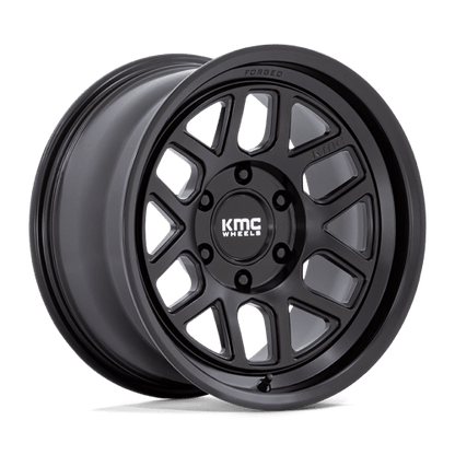 KMC | KM446 MESA FORGED MONOBLOCK | 17.0x8.50 | 6X139.7 | -10 | SATIN BLACK