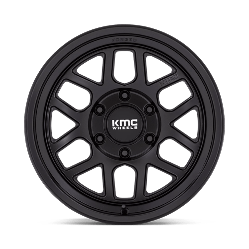 KMC | KM446 MESA FORGED MONOBLOCK | 17.0x8.50 | 6X139.7 | -10 | SATIN BLACK