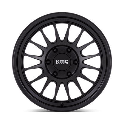 KMC | KM447 IMPACT FORGED MONOBLOCK | 17.0x8.50 | 6X139.7 | -10 | SATIN BLACK