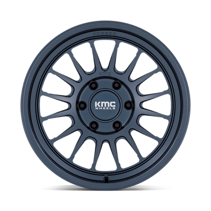 KMC | KM447 IMPACT FORGED MONOBLOCK | 18.0x9.00 | 6X135 | -12 | METALLIC BLUE