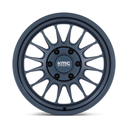 KMC | KM447 IMPACT FORGED MONOBLOCK | 18.0x9.00 | 6X139.7 | -12 | METALLIC BLUE