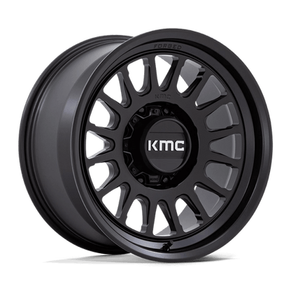KMC | KM452 IMPACT FORGED MONOBLOCK | 18.0x9.00 | 8X180 | 18 | SATIN BLACK