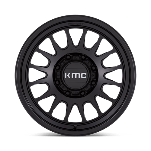 KMC | KM452 IMPACT FORGED MONOBLOCK | 18.0x9.00 | 8X165.1 | -12 | SATIN BLACK