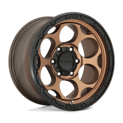 KMC | KM541 DIRTY HARRY | 17.0x9.00 | 6X139.7 | -12 | MATTE BRONZE W/ BLACK LIP