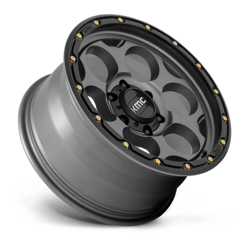 KMC | KM541 DIRTY HARRY | 17.0x8.50 | 6X139.7 | 0 | SATIN GRAY W/ BLACK LIP