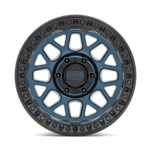 KMC | KM549 GRS | 17.0x9.00 | 6X139.7 | 18 | MIDNIGHT BLUE W/ G-BLACK LIP