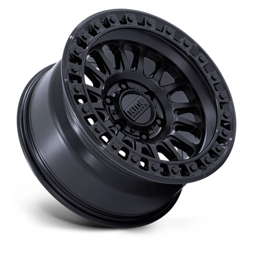 KMC | KM552 IMS | 20.0x9.00 | 8X170 | 0 | MATTE BLACK W/ GLOSS BLACK LIP