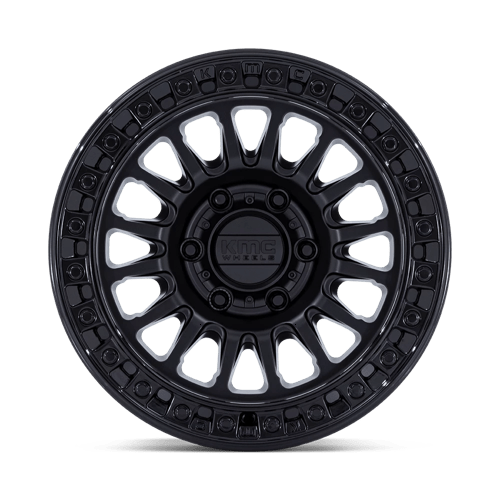 KMC | KM552 IMS | 20.0x9.00 | 8X170 | 0 | MATTE BLACK W/ GLOSS BLACK LIP