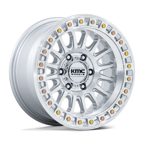 KMC | KM552 IMS | 20.0x9.00 | 8X180 | 0 | GLOSS SILVER W/ MACHINED FACE