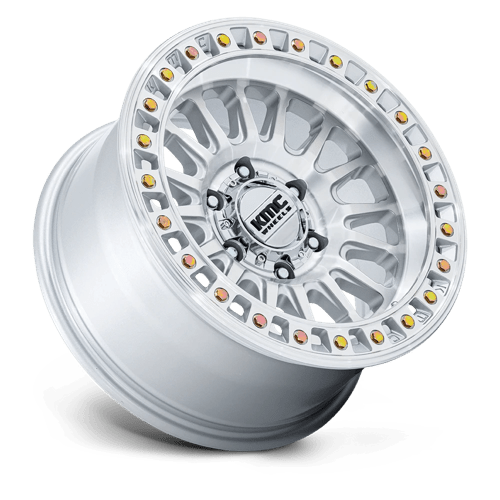 KMC | KM552 IMS | 20.0x9.00 | 6X139.7 | 18 | GLOSS SILVER W/ MACHINED FACE