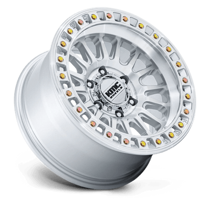 KMC | KM552 IMS | 18.0x9.00 | 5X127 | 18 | GLOSS SILVER W/ MACHINED FACE