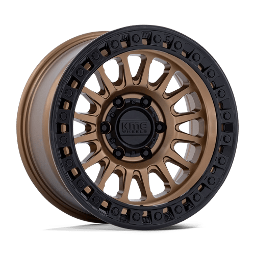 KMC | KM552 IMS | 18.0x9.00 | 6X120 | 18 | MATTE BRONZE W GLOSS BLACK LIP