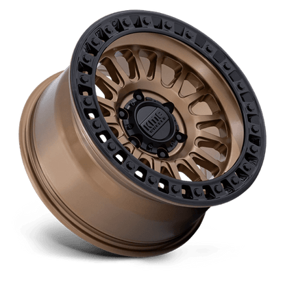 KMC | KM552 IMS | 20.0x9.00 | 6X139.7 | 0 | MATTE BRONZE W GLOSS BLACK LIP