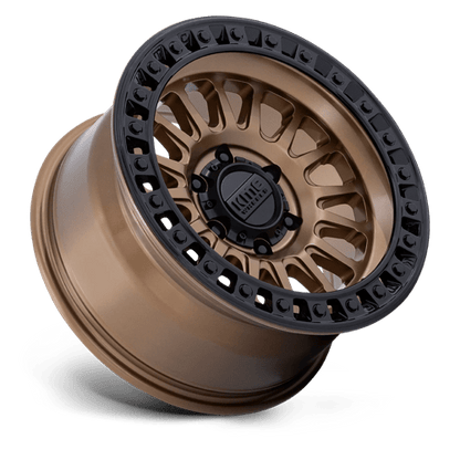KMC | KM552 IMS | 20.0x9.00 | 8X180 | 0 | MATTE BRONZE W GLOSS BLACK LIP