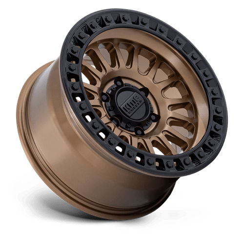 KMC | KM552 IMS | 17.0x8.50 | 5X127 | -10 | MATTE BRONZE W GLOSS BLACK LIP