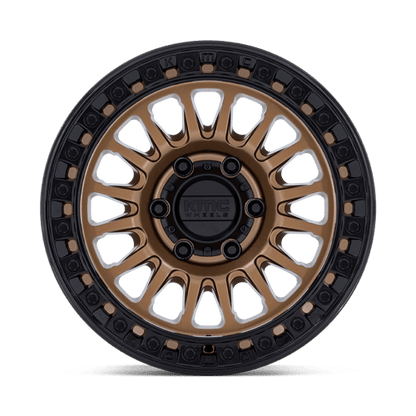 KMC | KM552 IMS | 18.0x9.00 | 5X127 | 0 | MATTE BRONZE W GLOSS BLACK LIP