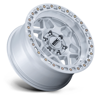KMC | KM553 TORX | 17.0x8.50 | 6X120 | 25 | GLOSS SILVER W/ MACHINED FACE