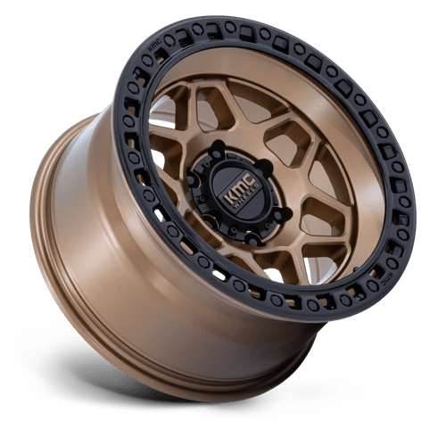 KMC | KM553 TORX | 17.0x8.50 | 6X135 | 0 | MATTE BRONZE W GLOSS BLACK LIP
