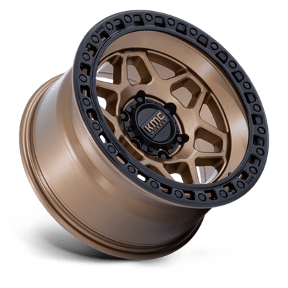 KMC | KM553 TORX | 17.0x8.50 | 6X120 | 25 | MATTE BRONZE W GLOSS BLACK LIP