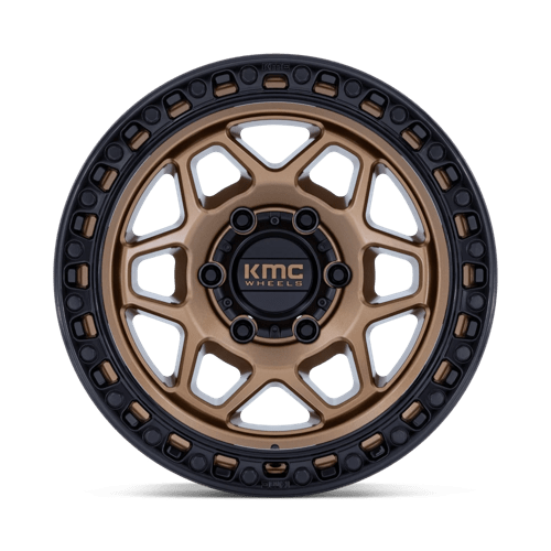 KMC | KM553 TORX | 17.0x8.50 | 6X135 | 0 | MATTE BRONZE W GLOSS BLACK LIP