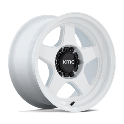 KMC | KM728 LOBO | 17.0x8.50 | 6X139.7 | -10 | GLOSS WHITE