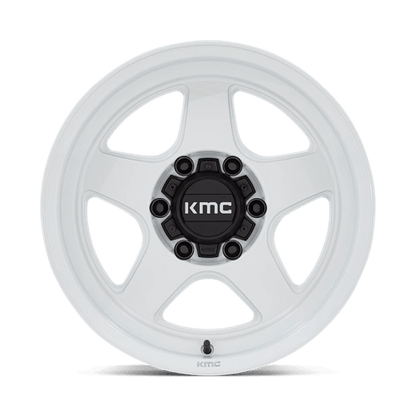 KMC | KM728 LOBO | 17.0x8.50 | 6X139.7 | -10 | GLOSS WHITE