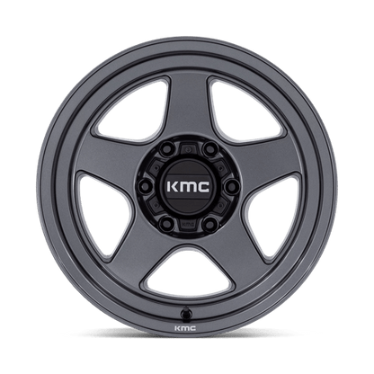 KMC | KM728 LOBO | 17.0x8.50 | 6X139.7 | -10 | MATTE ANTHRACITE
