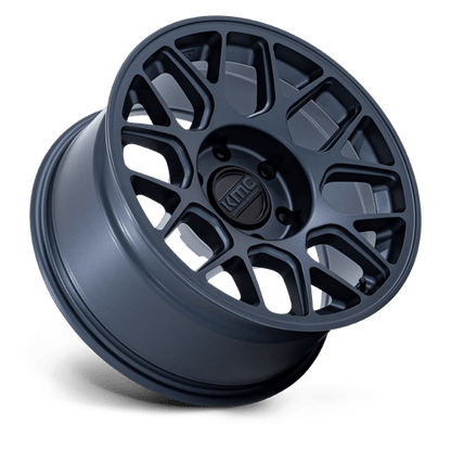 KMC | KM730 HATCHET | 17.0x8.50 | 6X120 | 25 | METALLIC BLUE