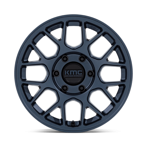 KMC | KM730 HATCHET | 17.0x8.50 | 6X120 | 25 | METALLIC BLUE