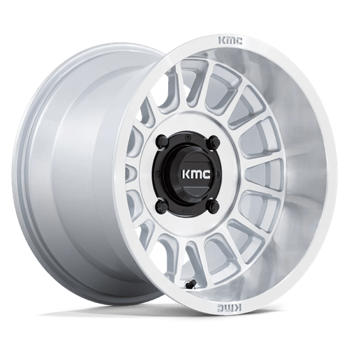 KMC Powersports | KS138 IMPACT UTV | 15.0x10.00 | 4X156 | 0 | SILVER W/ MACHINED FACE