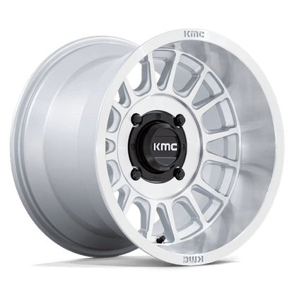 KMC Powersports | KS138 IMPACT UTV | 15.0x10.00 | 4X156 | 0 | SILVER W/ MACHINED FACE