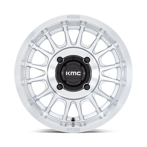 KMC Powersports | KS138 IMPACT UTV | 15.0x10.00 | 4X156 | 0 | SILVER W/ MACHINED FACE