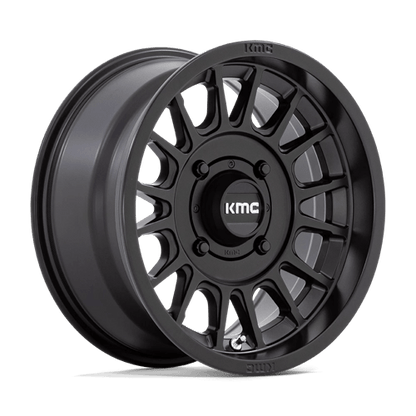 KMC Powersports | KS138 IMPACT UTV | 15.0x7.00 | 4X137 | 10 | SATIN BLACK