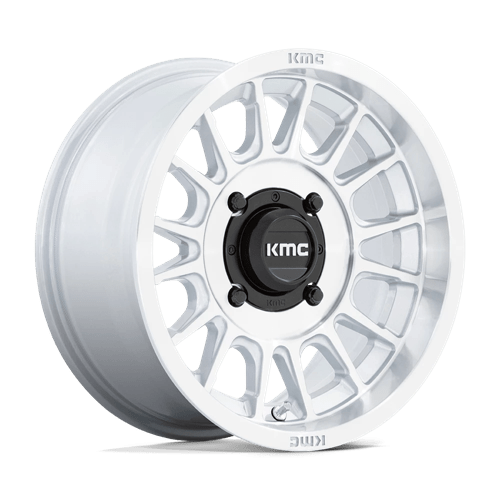 KMC Powersports | KS138 IMPACT UTV | 15.0x7.00 | 4X156 | 10 | SILVER W/ MACHINED FACE