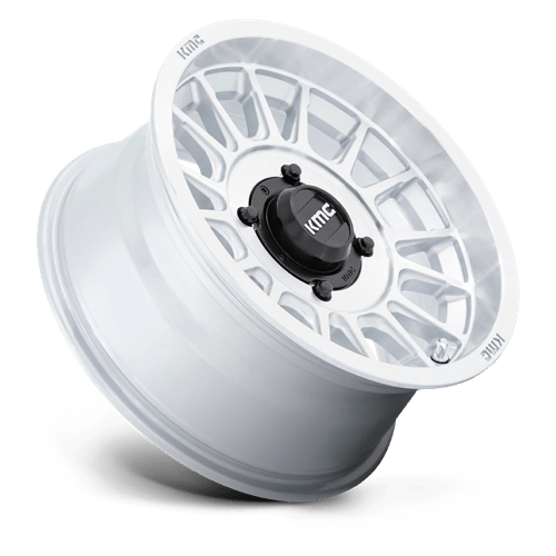 KMC Powersports | KS138 IMPACT UTV | 15.0x7.00 | 4X137 | 10 | SILVER W/ MACHINED FACE