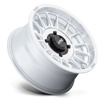 KMC Powersports | KS138 IMPACT UTV | 15.0x7.00 | 4X156 | 10 | SILVER W/ MACHINED FACE