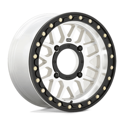 KMC Powersports | KS235 GRENADE BEADLOCK | 15.0x7.00 | 4X137 | 10 | MACHINED
