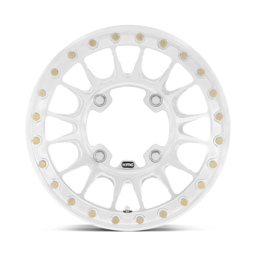 KMC Powersports | KS436 IMPACT FORGED BEADLOCK | 15.0x6.00 | 4X137 | 38 | RAW MACHINED FORGED