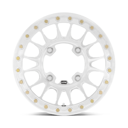 KMC Powersports | KS436 IMPACT FORGED BEADLOCK | 15.0x6.00 | 4X137 | 38 | RAW MACHINED FORGED