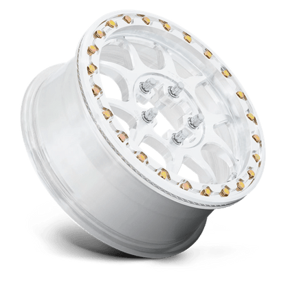 KMC Powersports | KS437 TORO FORGED BEADLOCK | 15.0x6.00 | 5X114.3 | 38 | RAW MACHINED FORGED