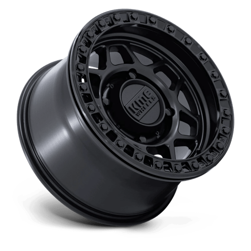 KMC Powersports | KS241 TORX BEADLOCK | 15.0x7.00 | 4X156 | 38 | MATTE BLACK W/ GLOSS BLACK RG