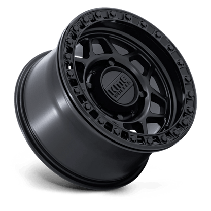 KMC Powersports | KS241 TORX BEADLOCK | 15.0x7.00 | 4X156 | 38 | MATTE BLACK W/ GLOSS BLACK RG