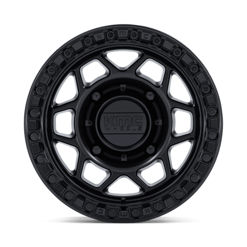KMC Powersports | KS241 TORX BEADLOCK | 15.0x7.00 | 4X156 | 38 | MATTE BLACK W/ GLOSS BLACK RG