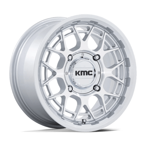 KMC Powersports | KS139 TECHNIC UTV | 15.0x7.00 | 4X137 | 38 | GLOSS SILVER MACHINED
