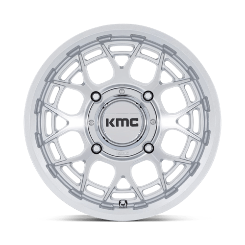 KMC Powersports | KS139 TECHNIC UTV | 15.0x7.00 | 4X137 | 38 | GLOSS SILVER MACHINED