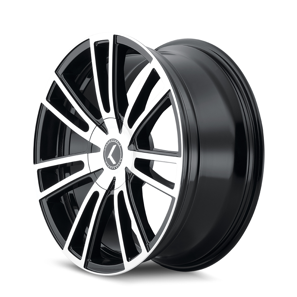 KRAZE SPECTRA GLOSS BLACK MACHINED | 18x8 | 5-112 | 40mm | KR183-8809BM40