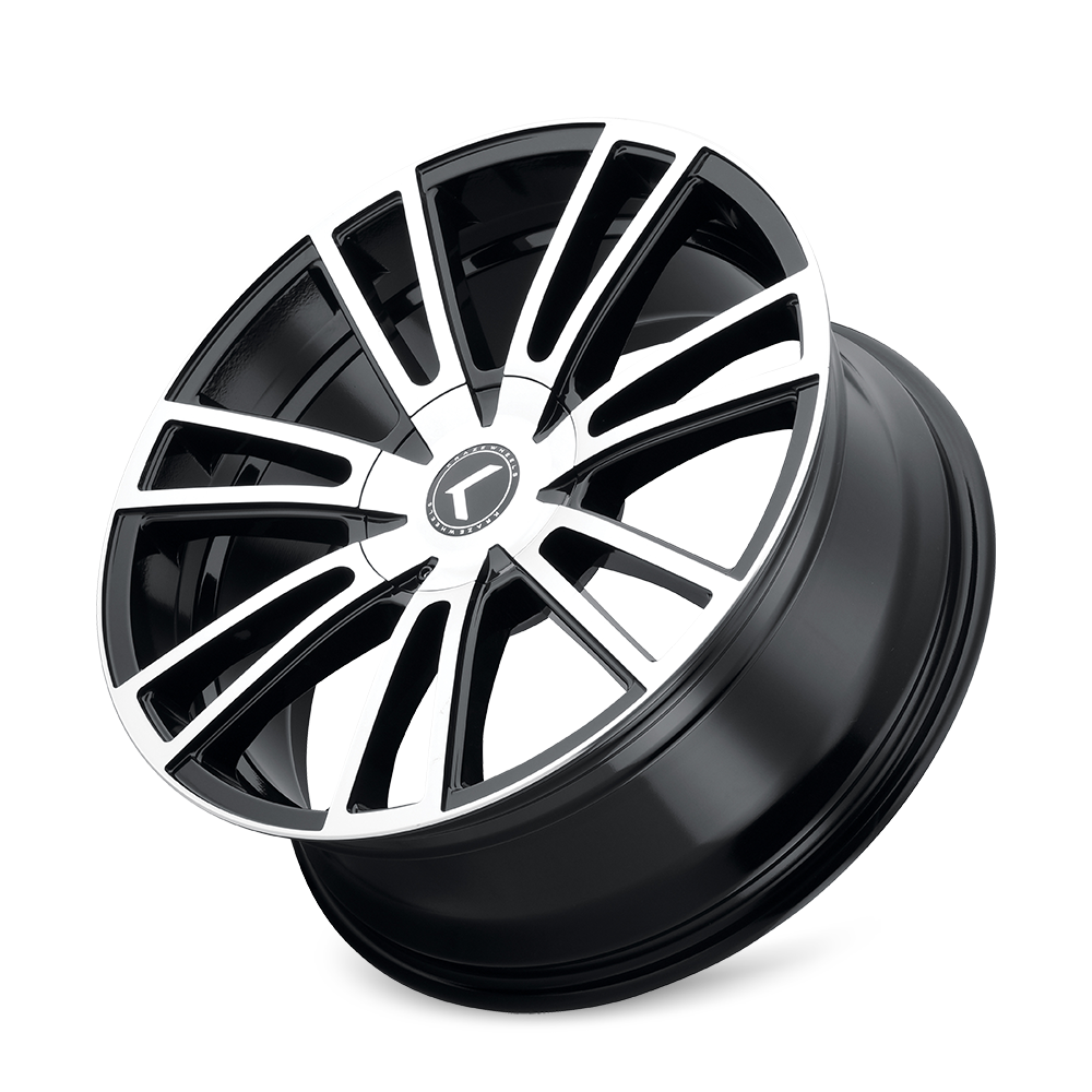 KRAZE SPECTRA GLOSS BLACK MACHINED | 18x8 | 5-112 | 40mm | KR183-8809BM40